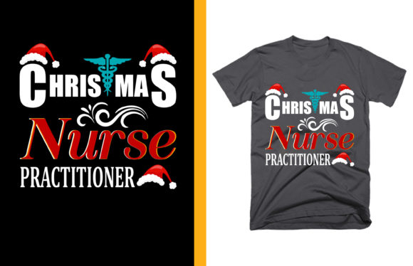 CHRISTMAS NURSE PRACTITIONER DESIGN Graphics