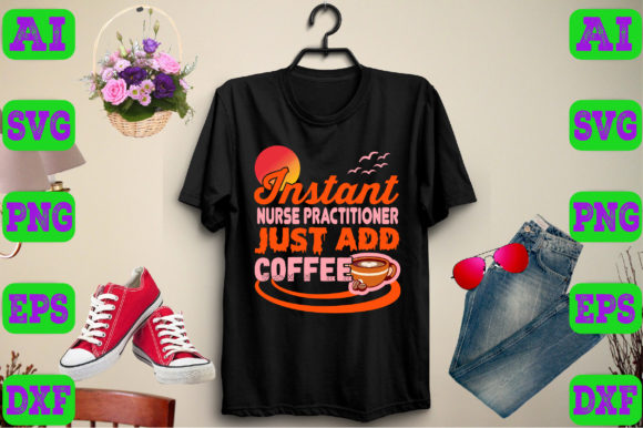 INSTANT NURSE PRACTITIONER, JUST ADD COF Graphics