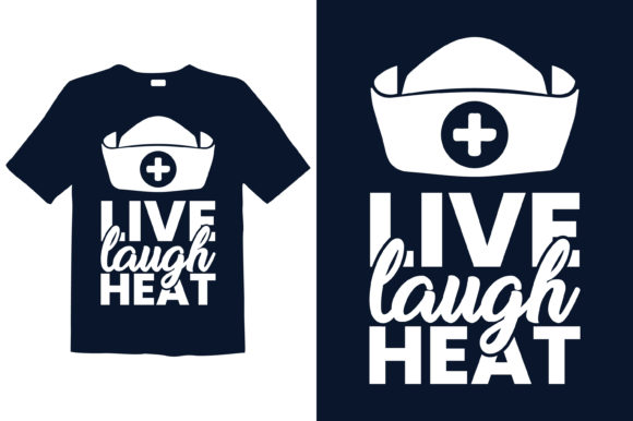 Nurse T-shirt Design 006: Graphics & Print Templates