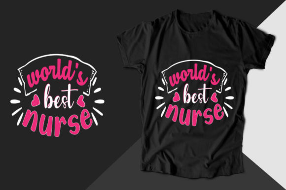 World's Best Nurse T-shirt Graphics